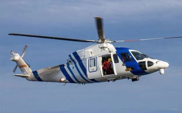 Marketing image of a 2005 Sikorsky S-76C+.