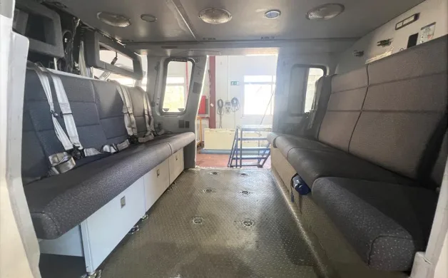 Cabin interior of a 2005 Sikorsky S-76C+.