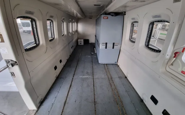 Cockpit and instrument panel of a 2013 Sikorsky.