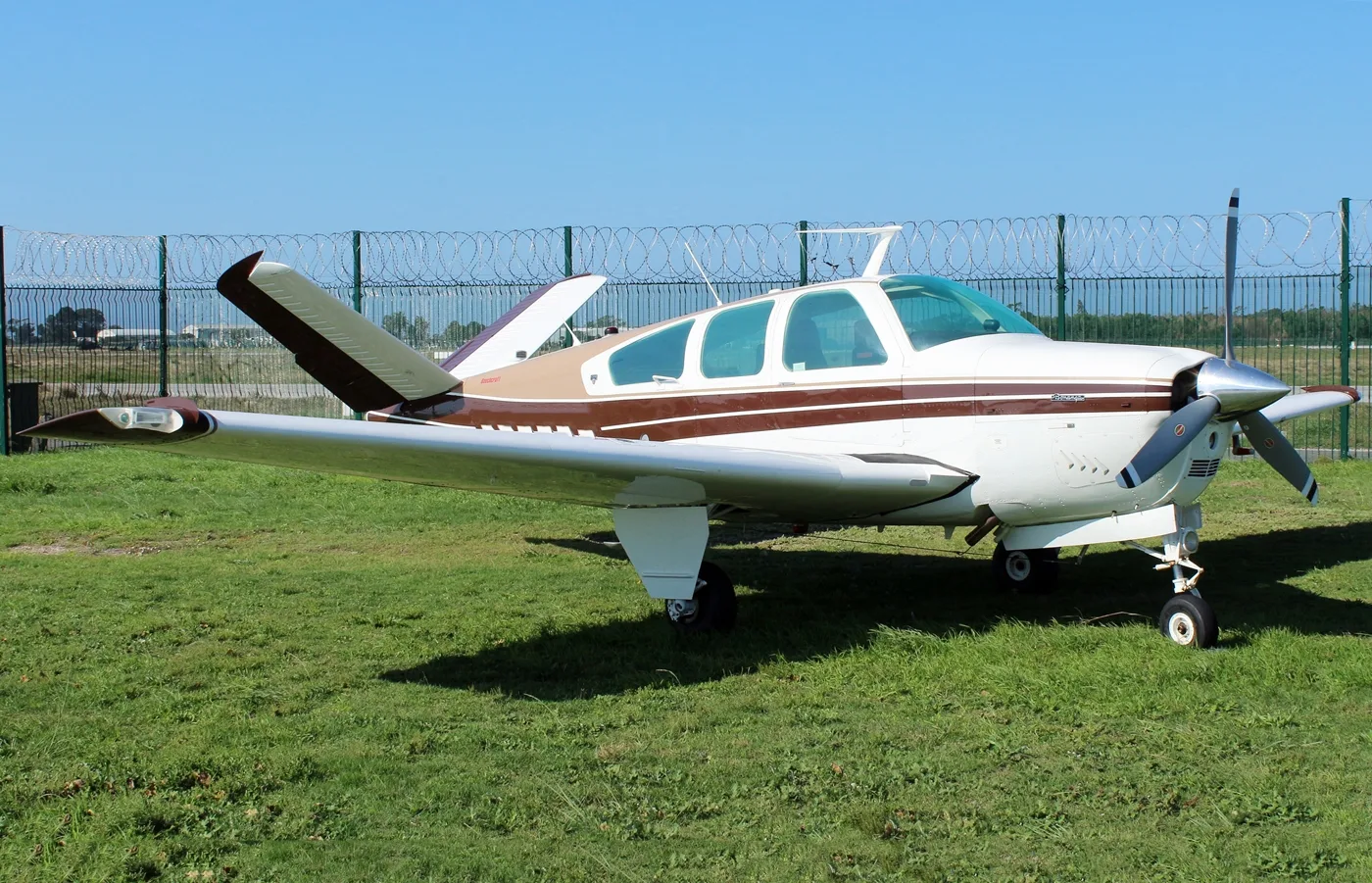 Exterior view of a 1978 Hartzell Bonanza V35B.