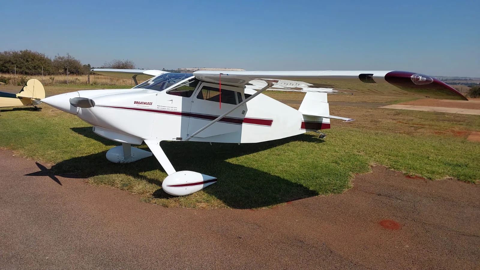 Exterior view of a 2004 Sensenich.