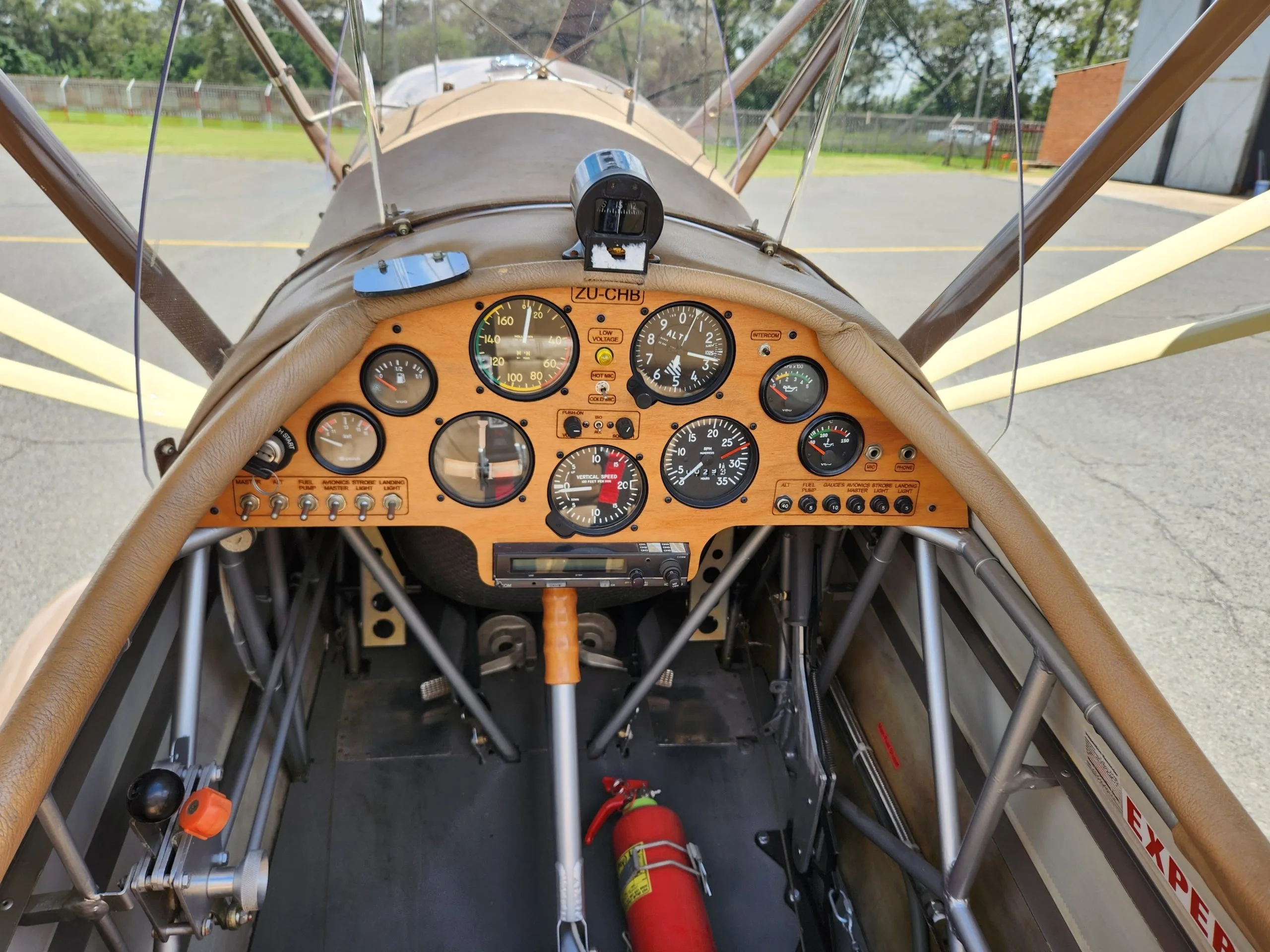 Cockpit and instrument panel of a 2007 Not Stated.