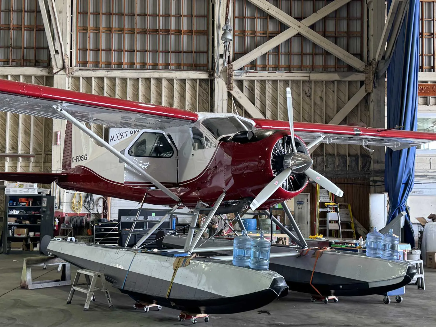 Exterior view of a 1973 Piper PA28-180 Cherokee Challenger.