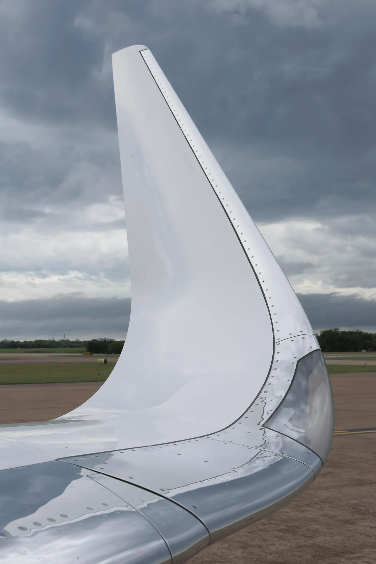 Engine detail of a 1984 Dassault Falcon 50.