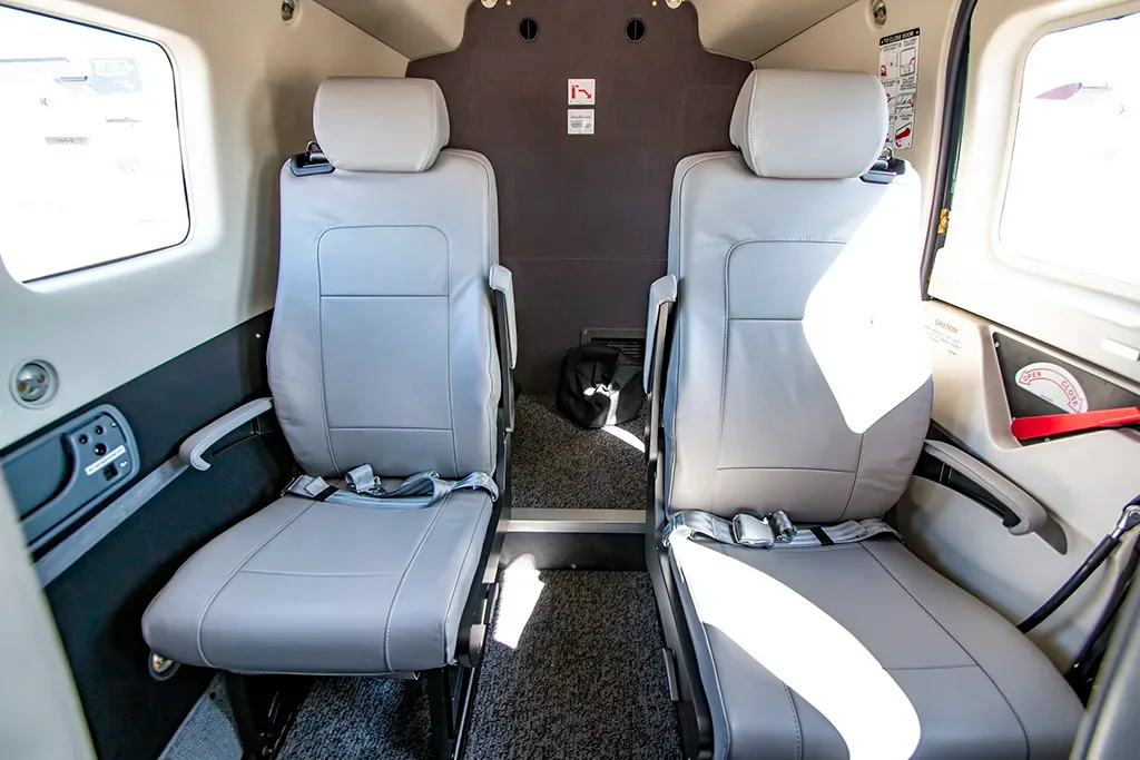Cabin interior of a Daher Kodiak 900 –.