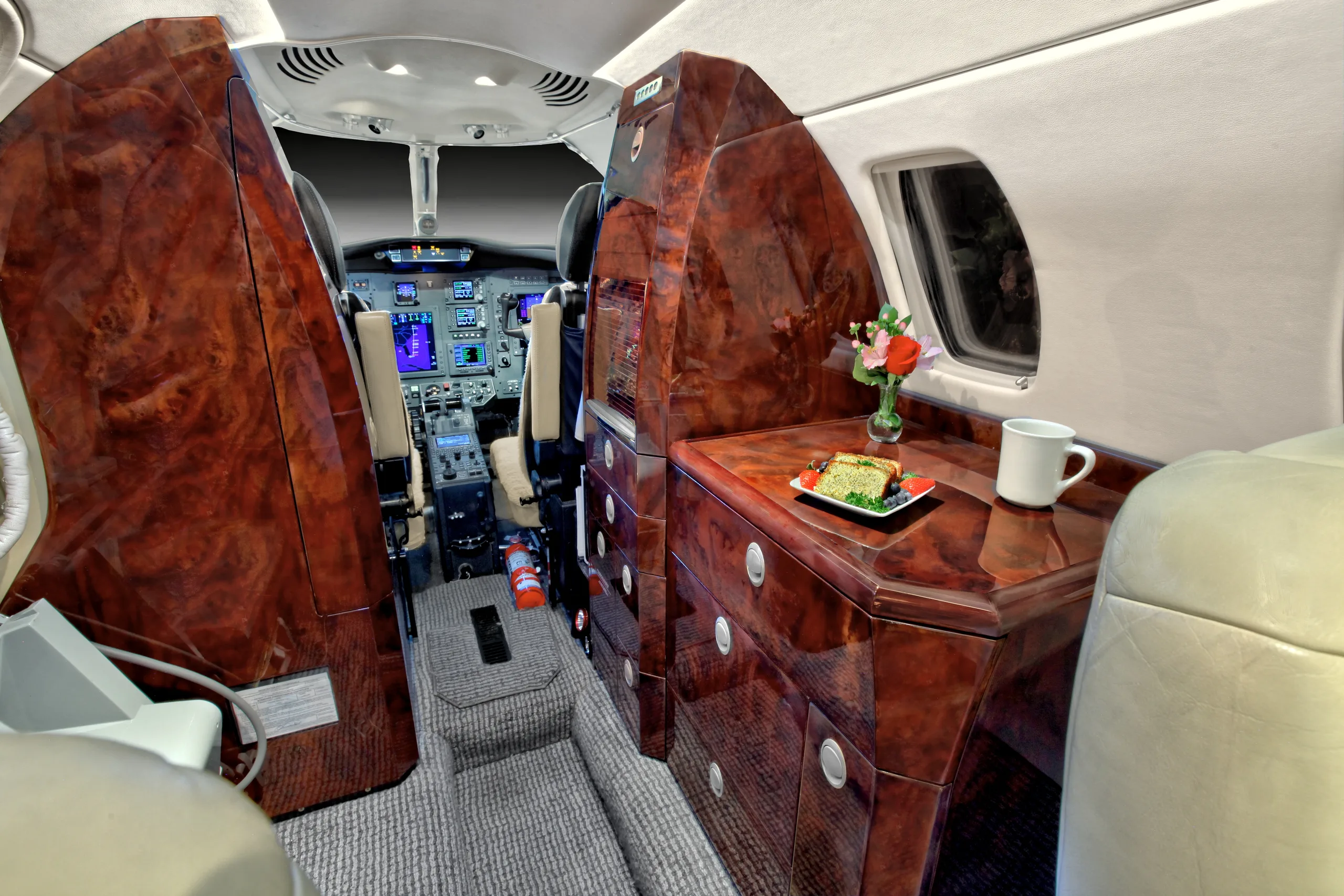 Cabin interior of a 2008 Cessna Citation CJ3 525B-0269 –.
