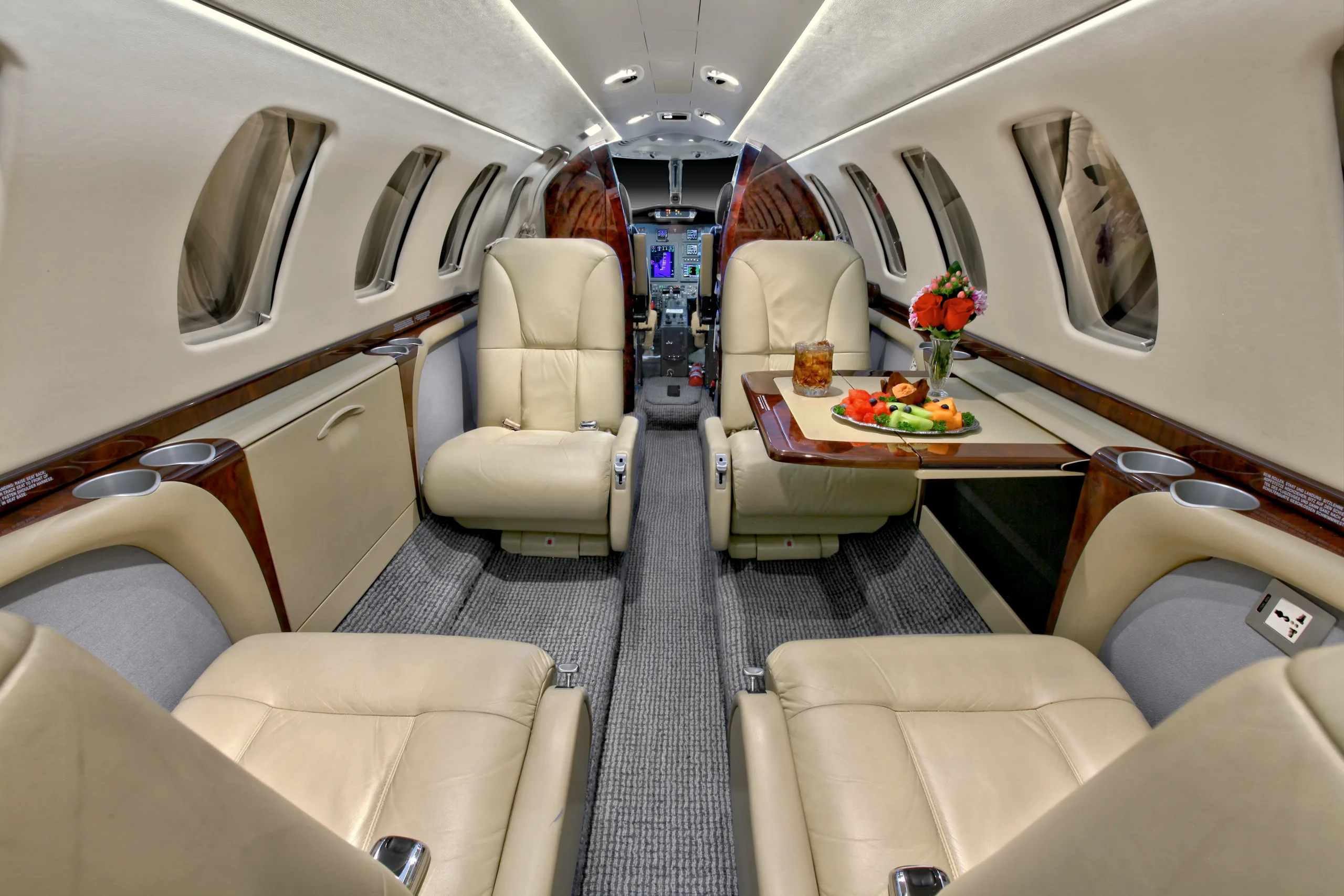 Cabin interior of a 2008 Cessna Citation CJ3 525B-0269 –.
