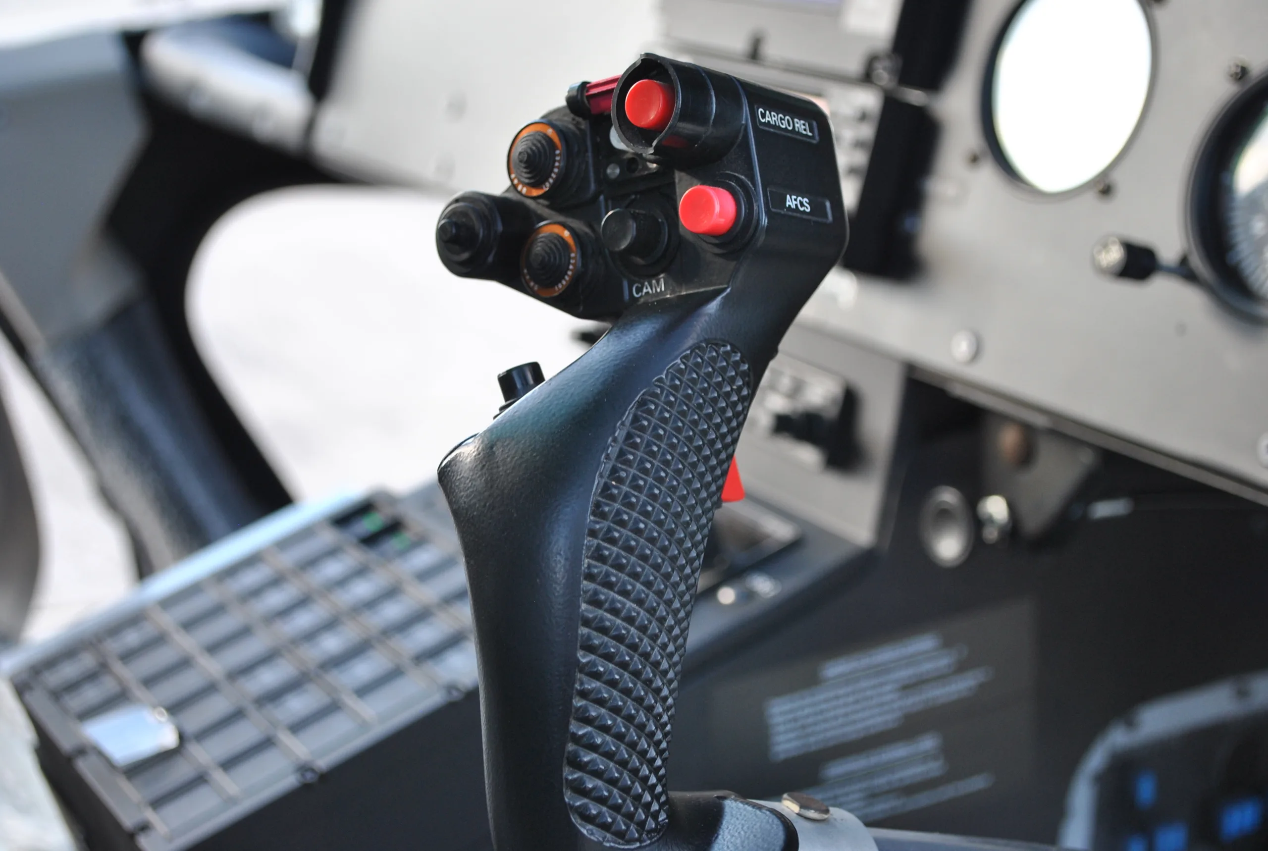 Cockpit and instrument panel of a 2010 Eurocopter as 350b 2 ecureuil sn 4883.
