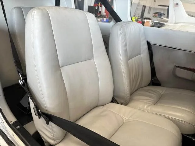 Cabin interior of a 2020 Piper 100i PILOT.