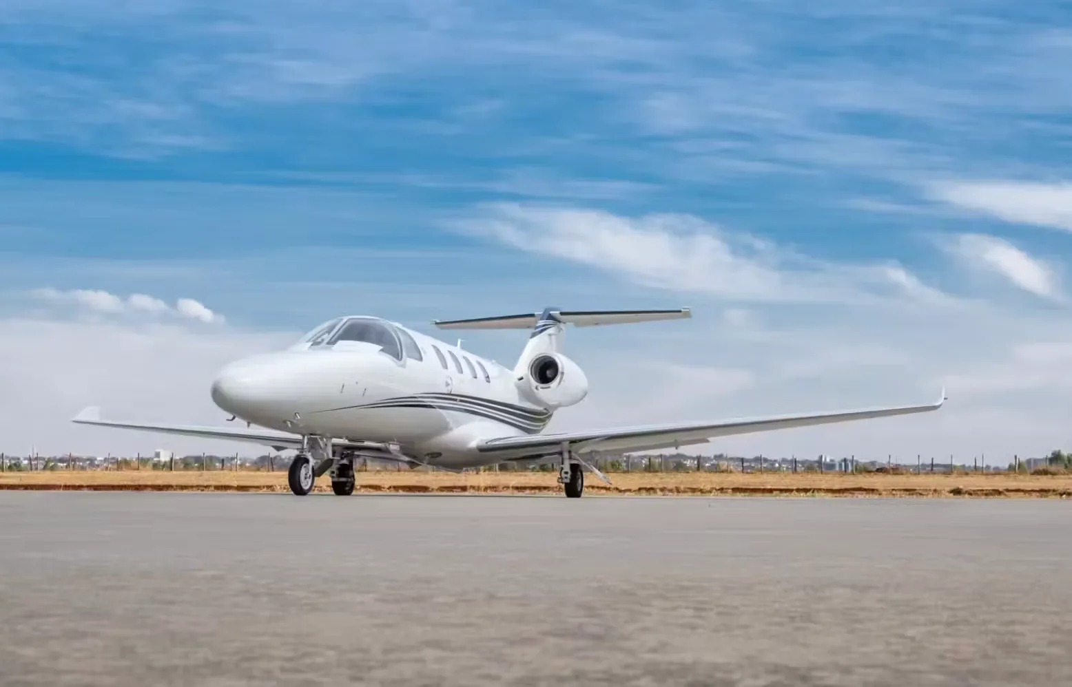 Exterior view of a 2015 Cessna Citation M2.