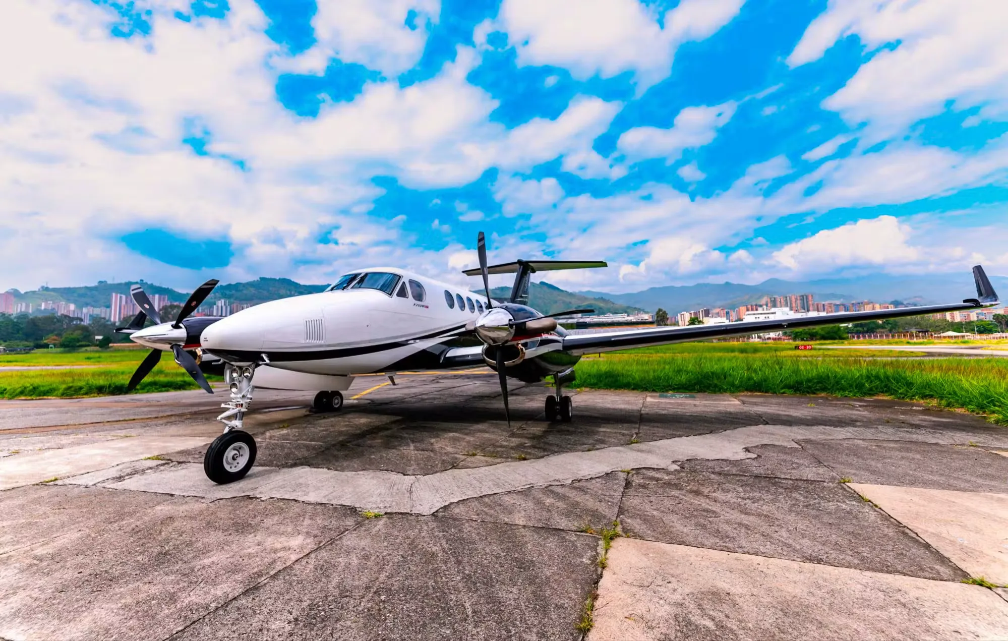 Exterior view of a 2020 Beechcraft King Air 250.
