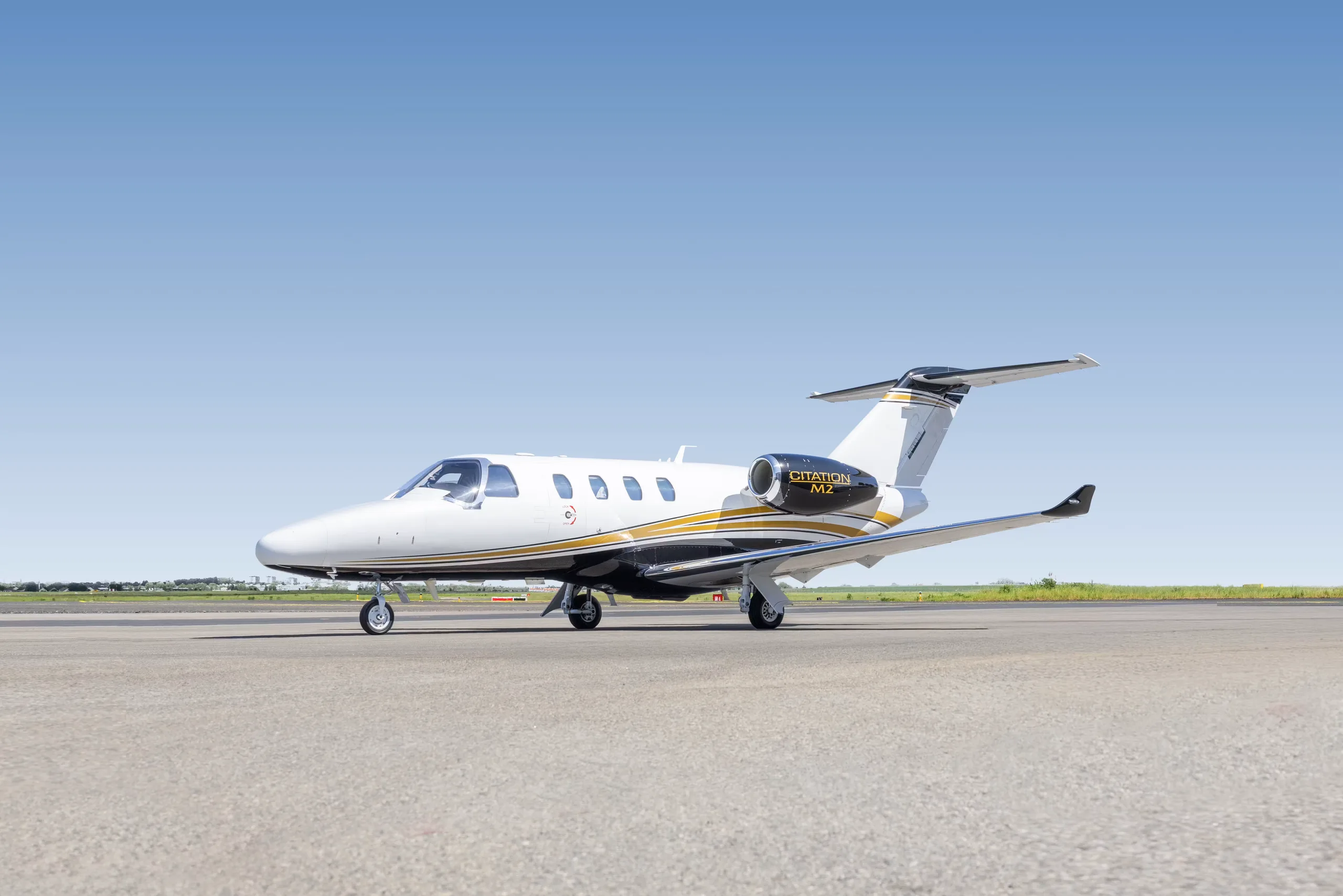 Exterior view of a 2022 Cessna Citation M2.
