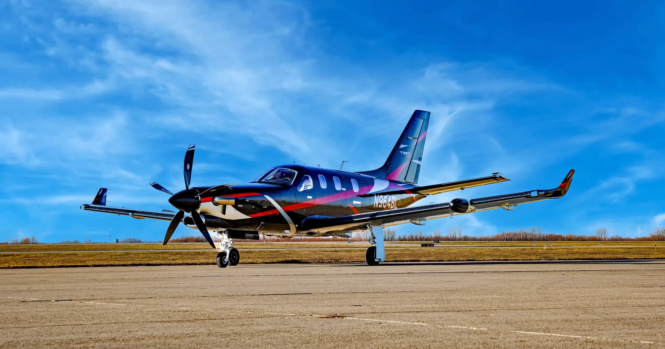 Exterior view of a 2024 Daher TBM 960.