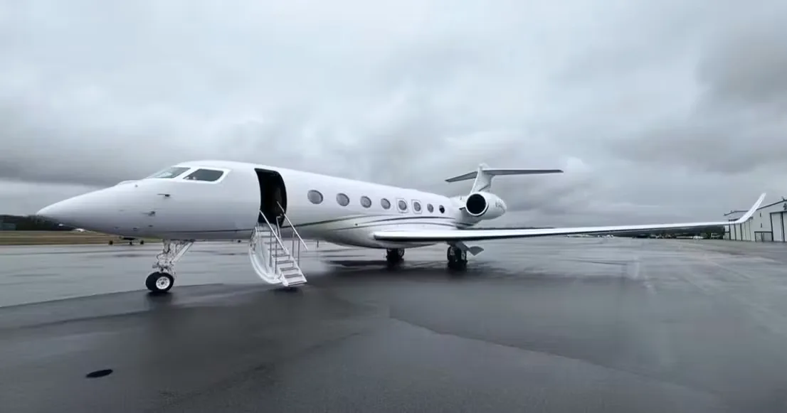 Exterior view of a 2026 Gulfstream G800.