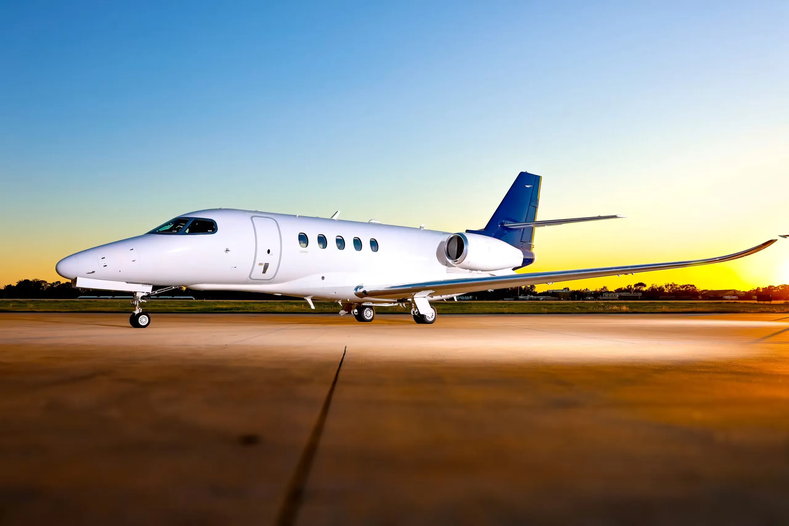 Exterior view of a 2019 Cessna Citation Latitude.