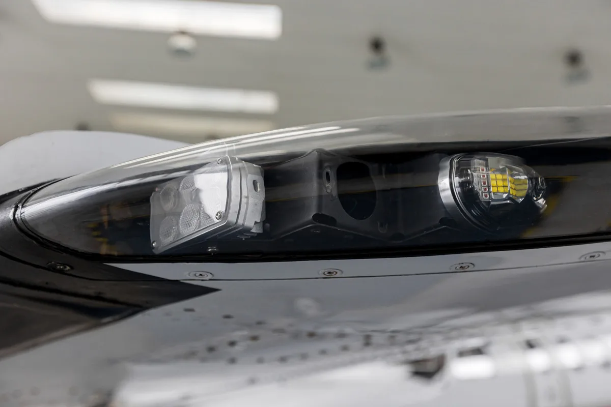 Exterior view of a 2001 Beechcraft King Air 350.