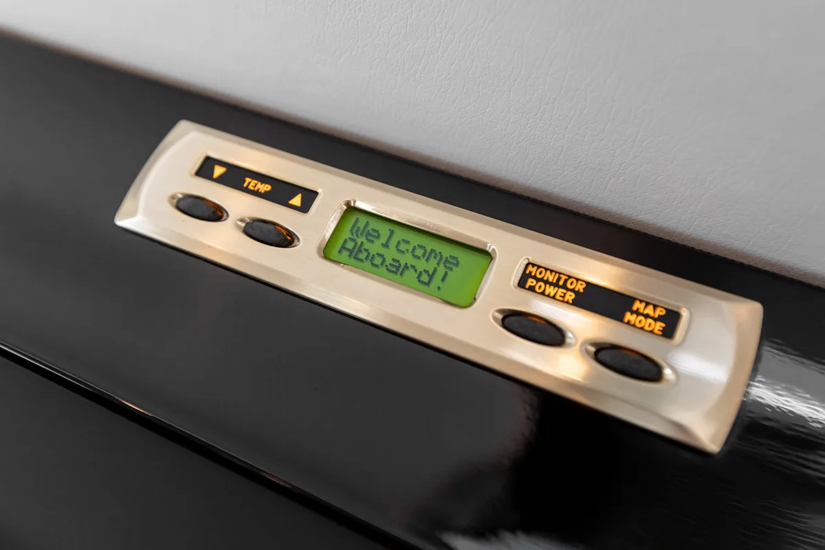 Avionics suite of a 2008 Cessna Citation XLS+.