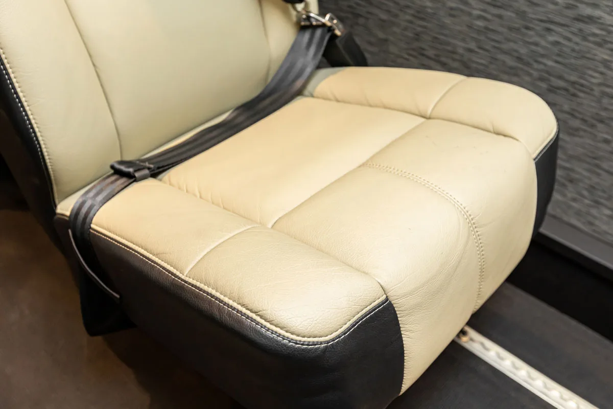 Cabin interior of a 2015 Cessna Caravan EX Grand.