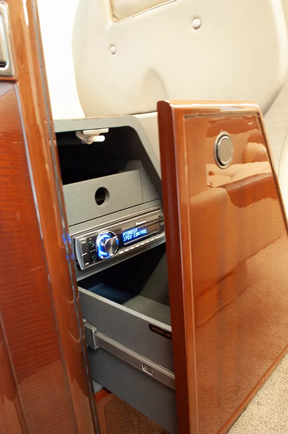 Cabin interior of a 2001 Pilatus PC-12/45 - SN 410.