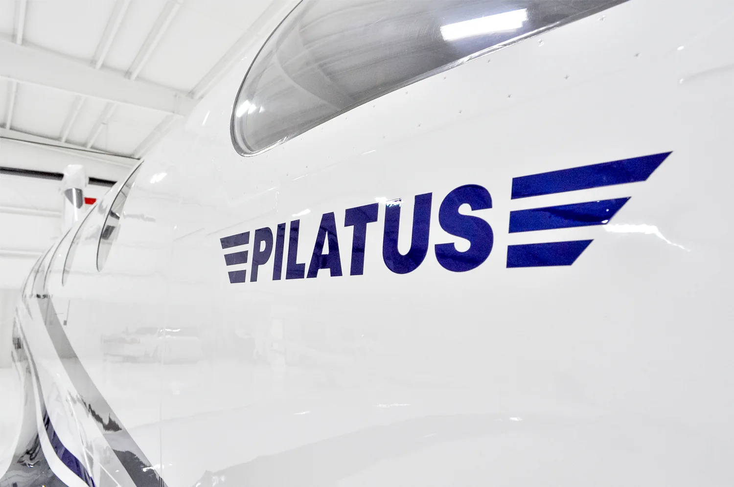 Exterior view of a 2008 Pilatus PC-12 NG – SN1050.