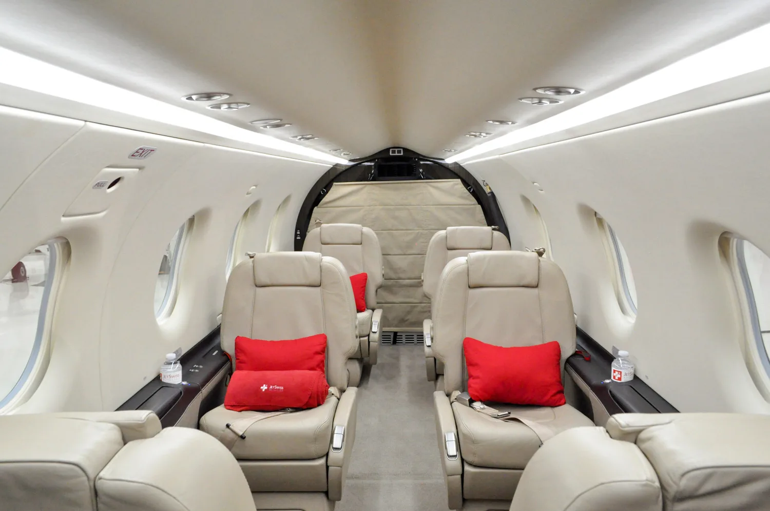 Cabin interior of a 2012 Pilatus PC-12NG – SN1337.