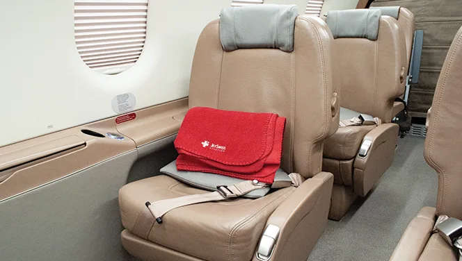 Cabin interior of a 2013 Pilatus.