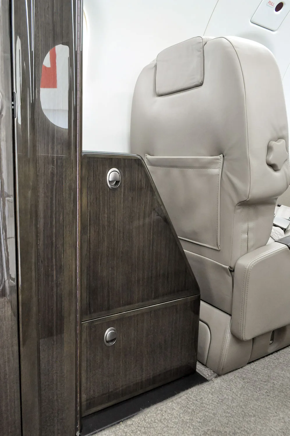Cabin interior of a 2014 Pilatus PC-12 NG – SN1468.