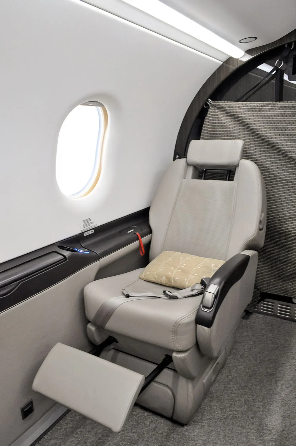 Cabin interior of a 2014 Pilatus PC-12 NG – SN1468.