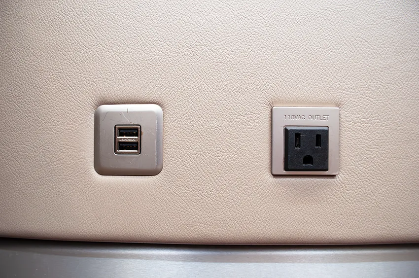 Cabin interior of a 2016 Pilatus.