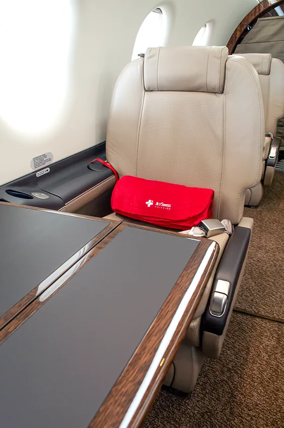 Cabin interior of a 2016 Pilatus.