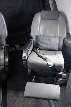 Cabin interior of a 2017 Pilatus.