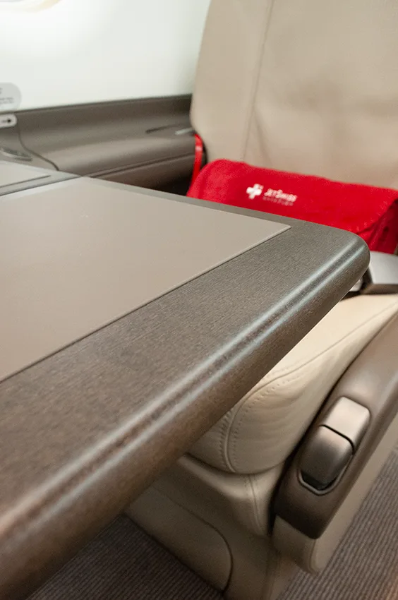Cabin interior of a 2019 Pilatus.