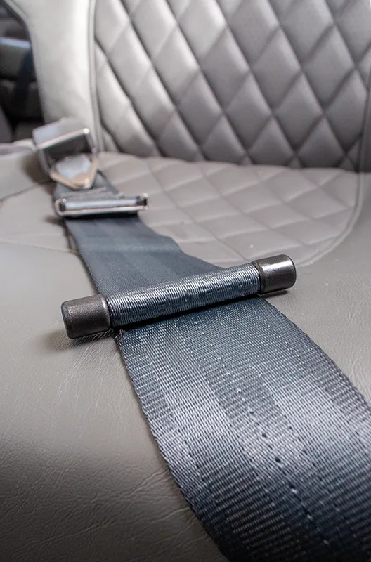Cabin interior of a 2019 Pilatus.