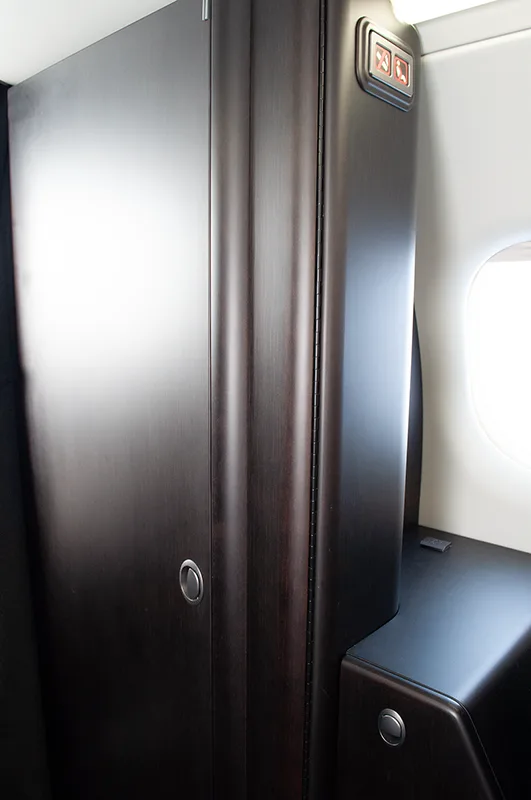 Cabin interior of a 2019 Pilatus.