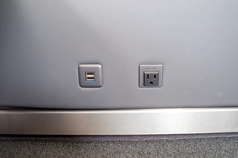 Cabin interior of a 2019 Pilatus.