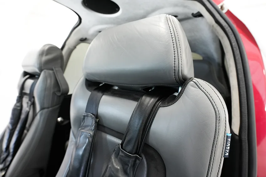 Cabin interior of a 2022 Cirrus SR22 G6.