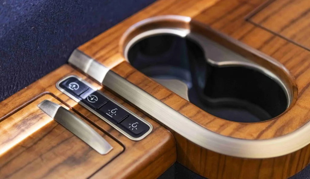 Cabin interior of a 2022 Gulfstream Honeywell GTCP.