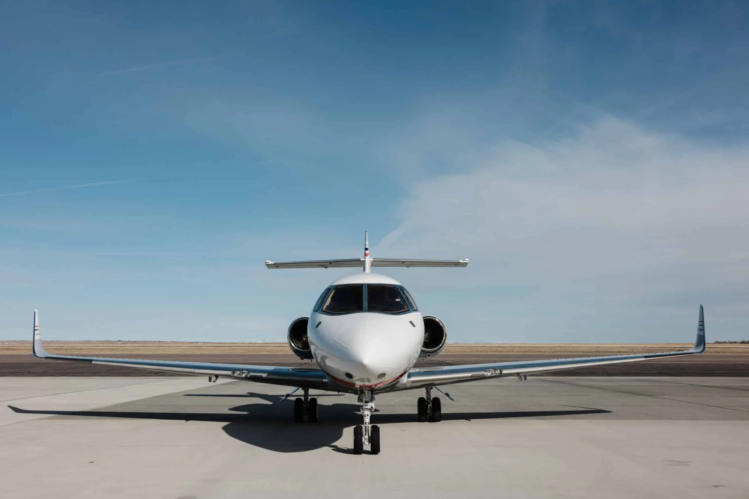 Exterior view of a 2002 Hawker 800XP | Leviate Air Group.