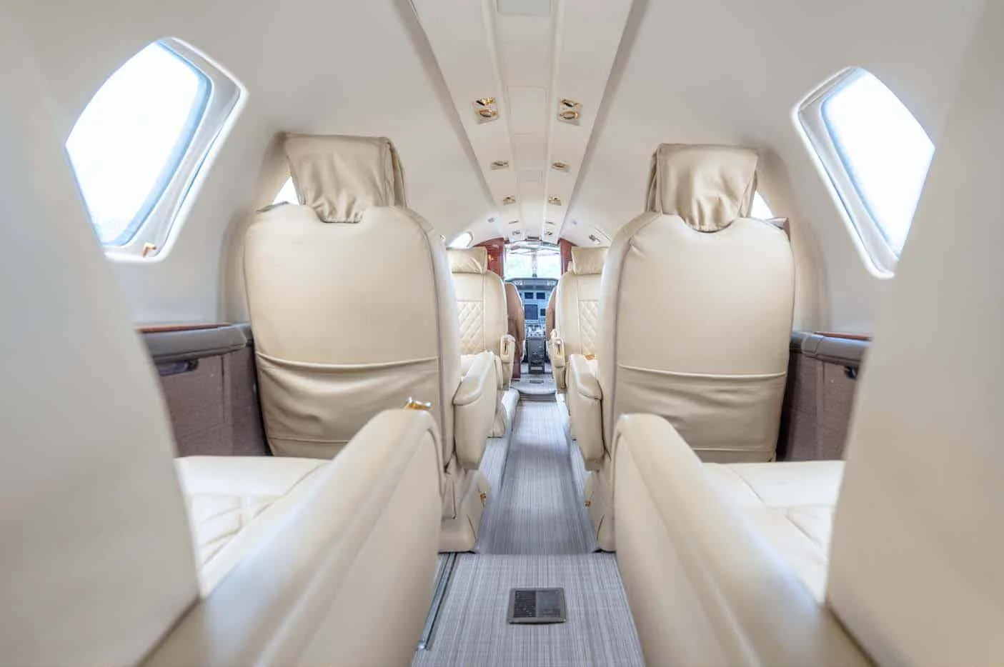 Cabin interior of a 2003 Cessna CITATION ENCORE | Leviate Air Group.