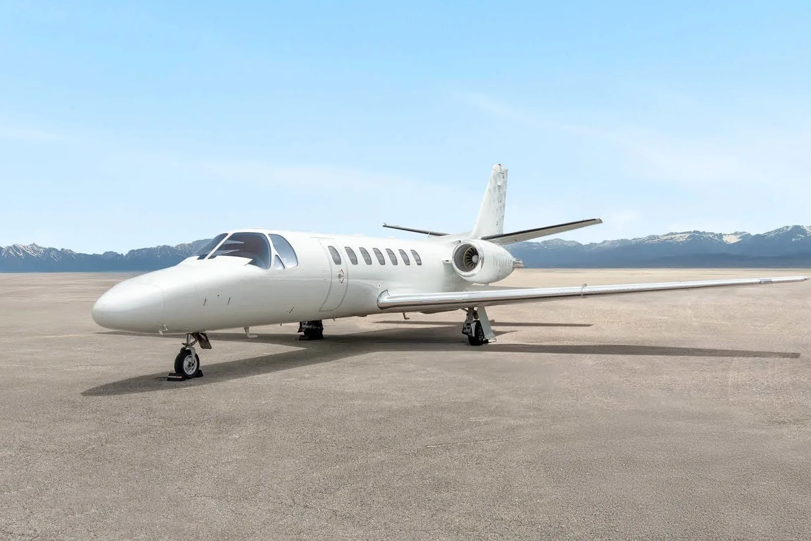 Exterior view of a 2003 Cessna CITATION ENCORE | Leviate Air Group.