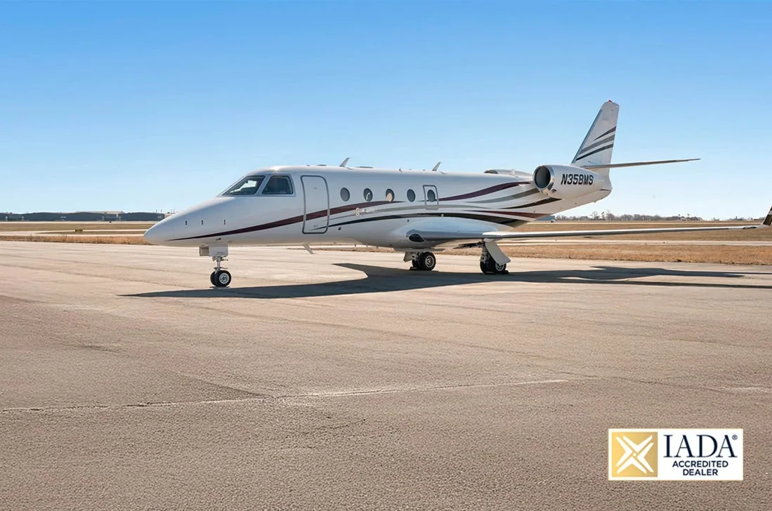 Exterior view of a 2007 Gulfstream G150 | Leviate Air Group.