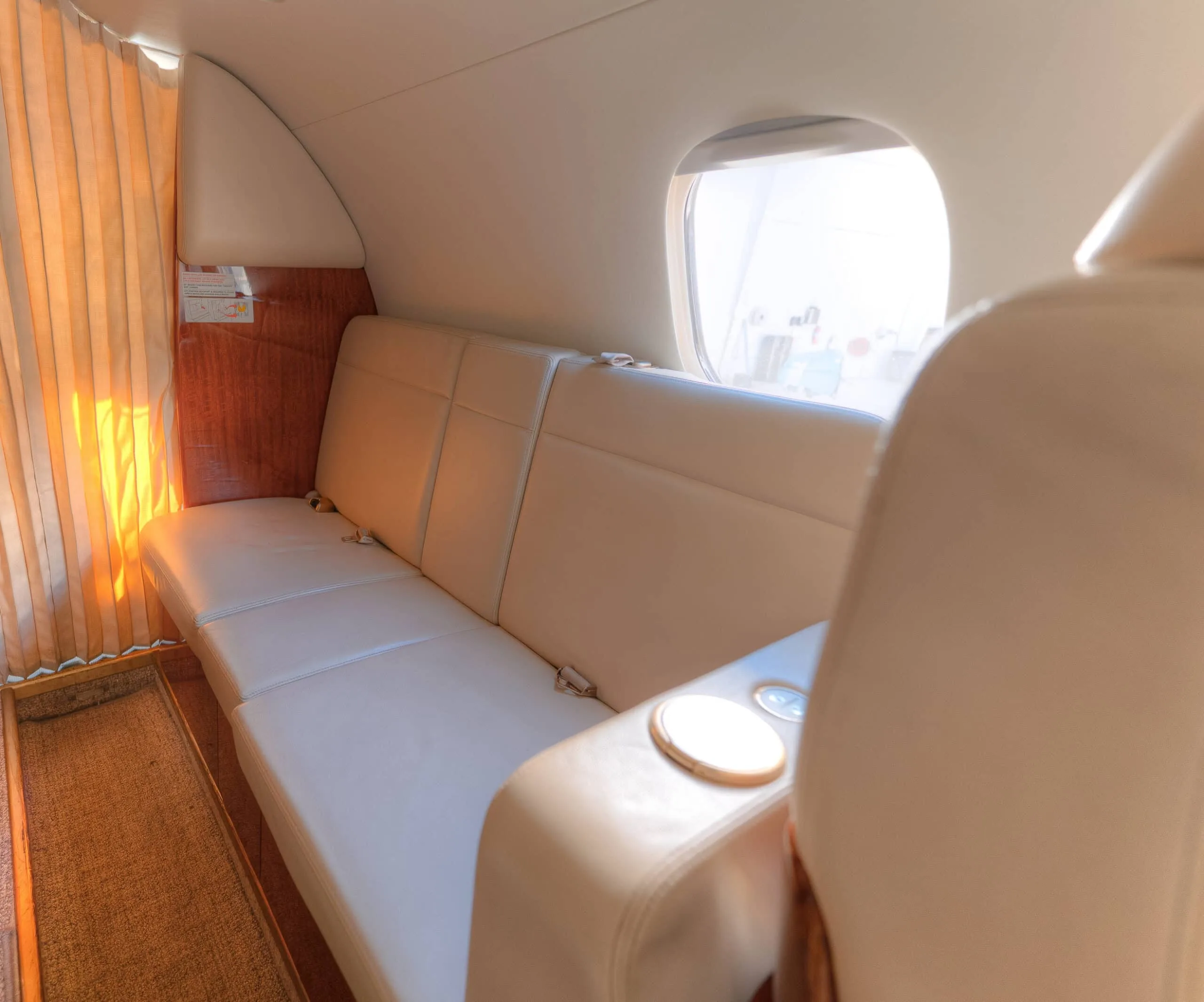 Cabin interior of a 2015 Embraer PHENOM 300 | Leviate Air Group.