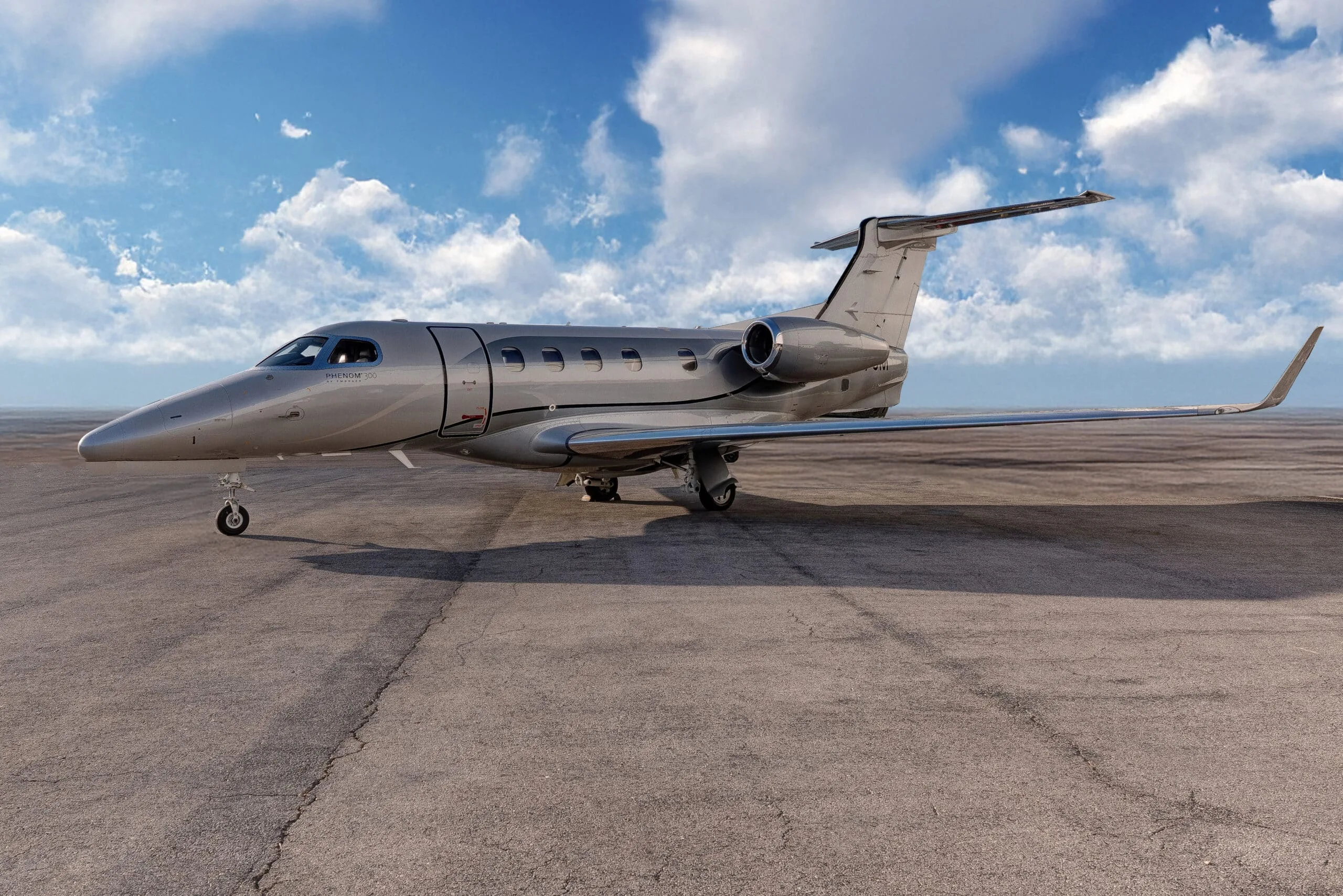Marketing image of a 2015 Embraer PHENOM 300 | Leviate Air Group.