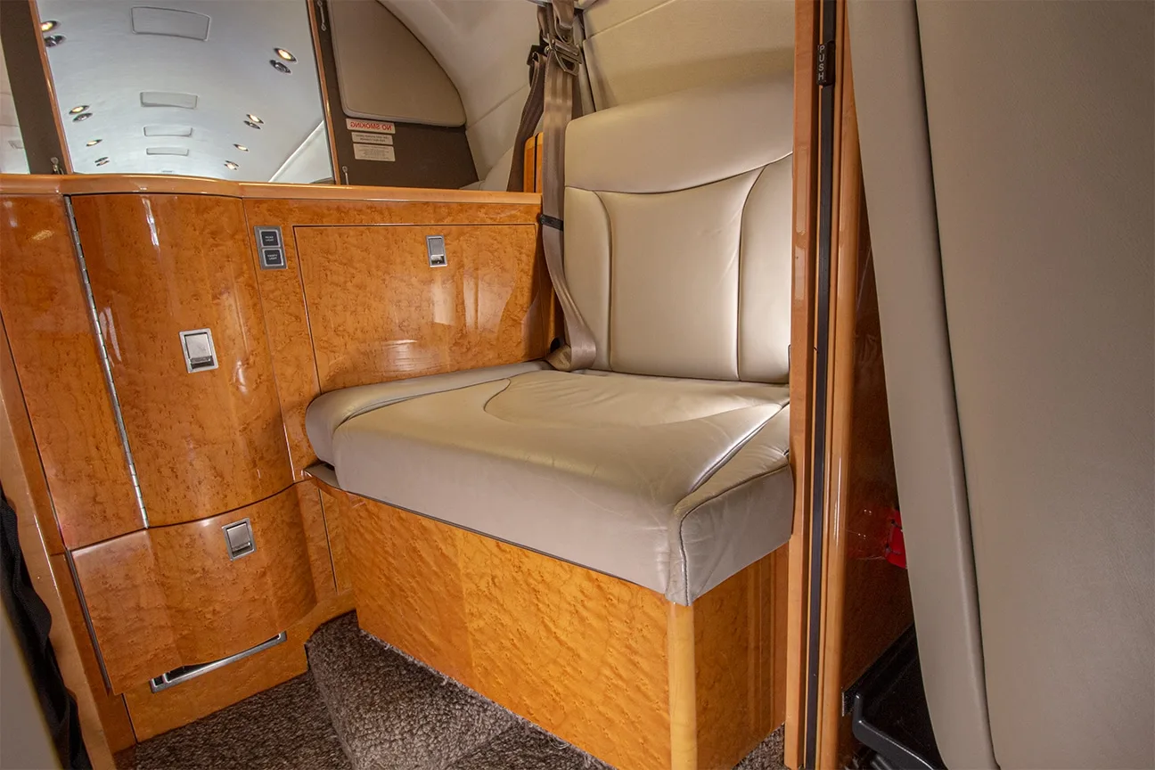 Cabin interior of a 2016 Hawker 400XPR - SN:.