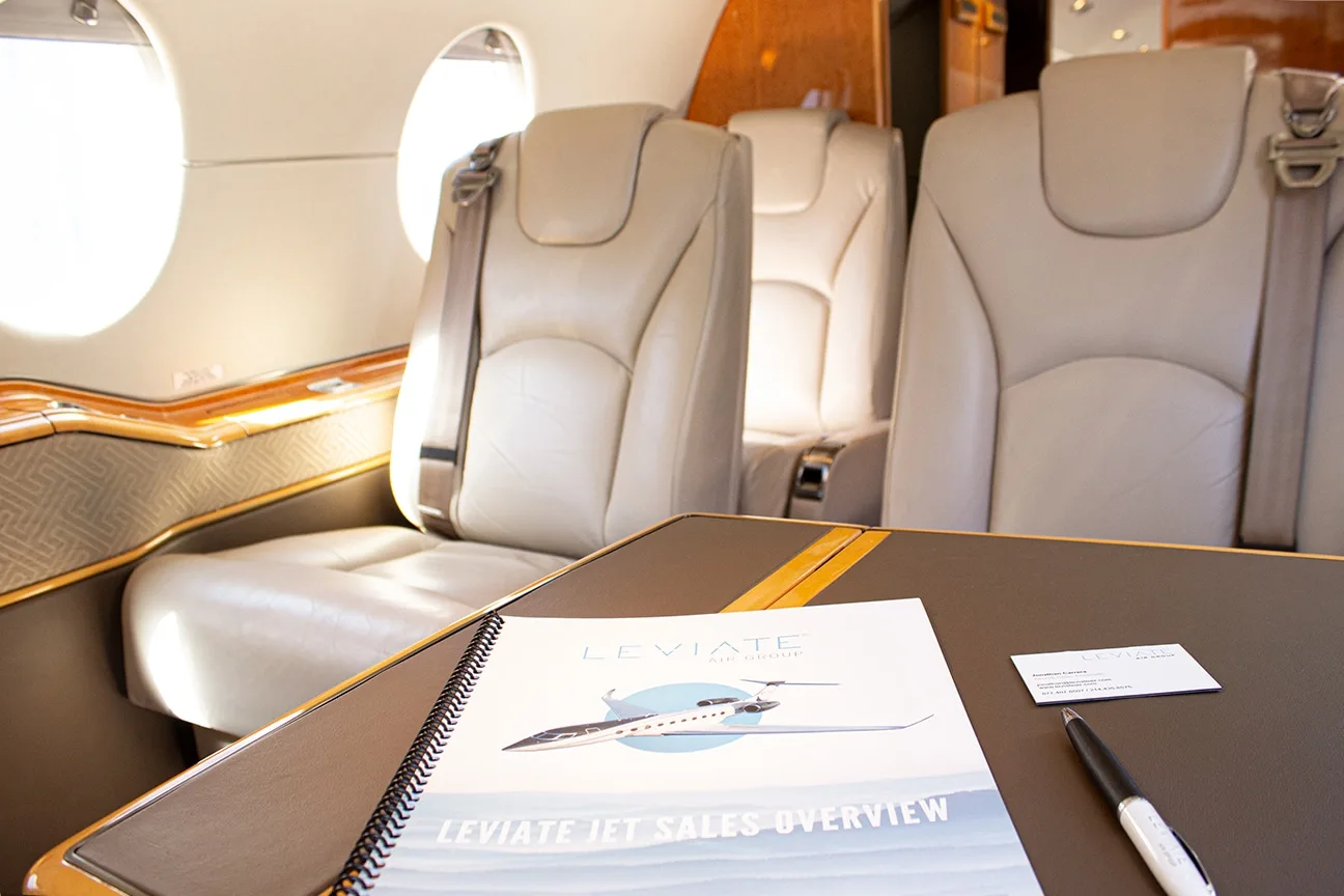 Cabin interior of a 2016 Hawker 400XPR - SN:.