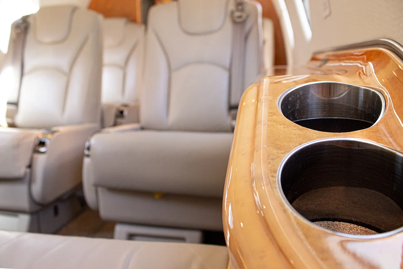 Cabin interior of a 2016 Hawker 400XPR - SN:.