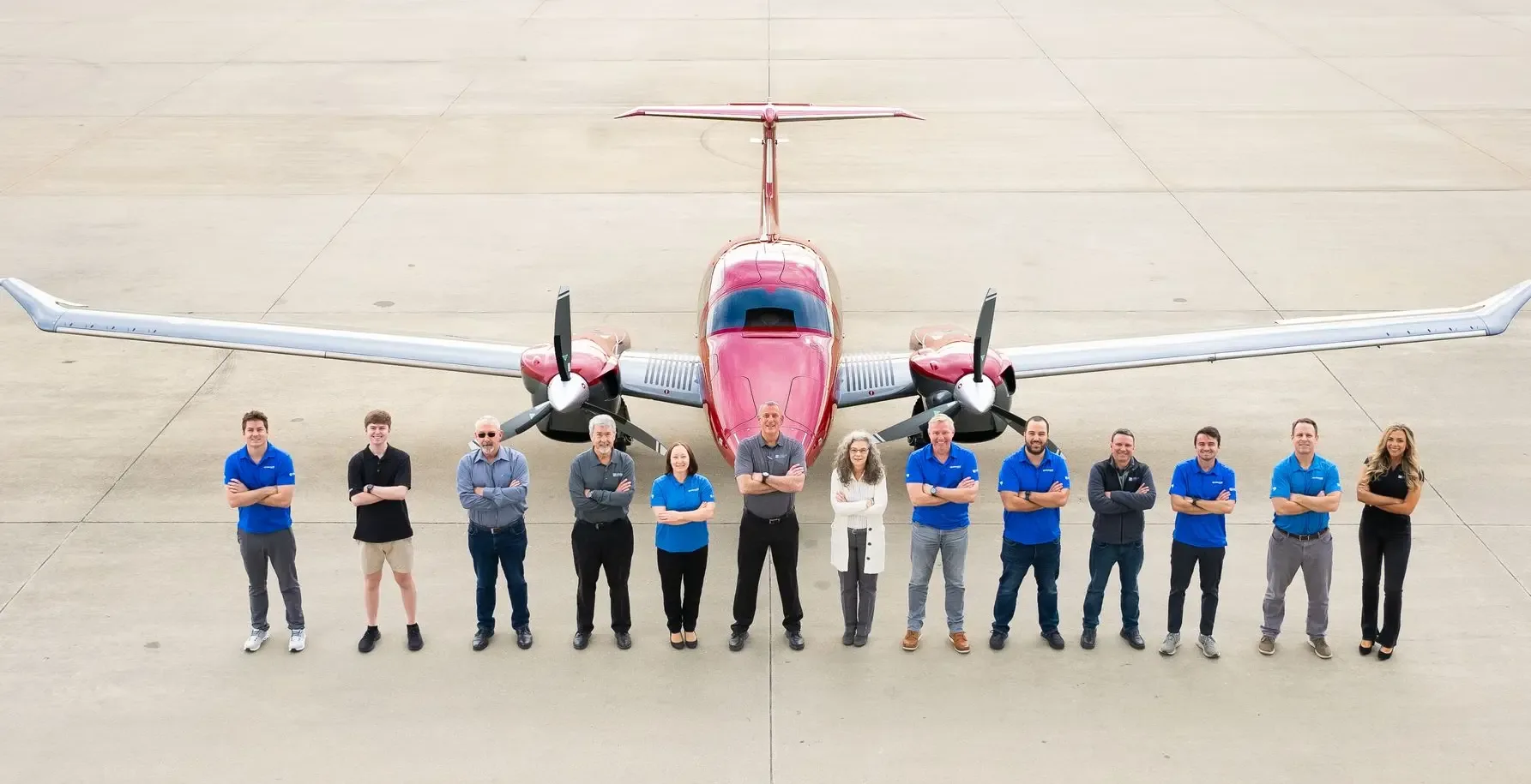 Exterior view of a 2024 Tecnam P-Mentor, N316VV.