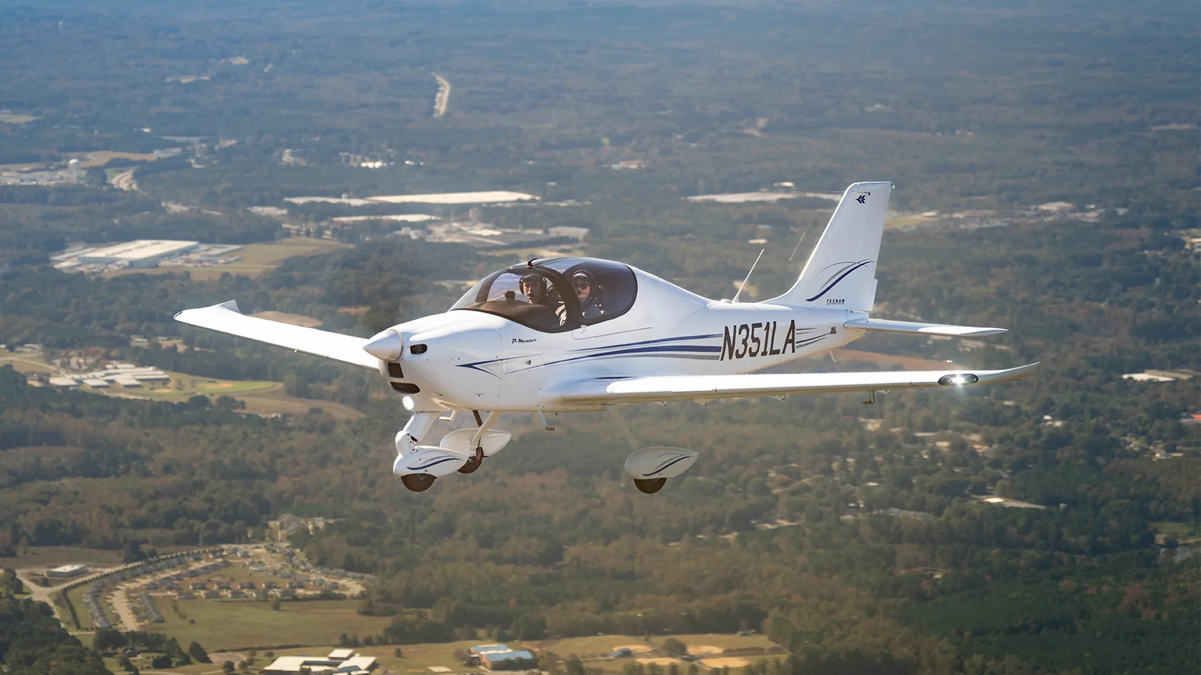Marketing image of a 2026 Tecnam P-Mentor.