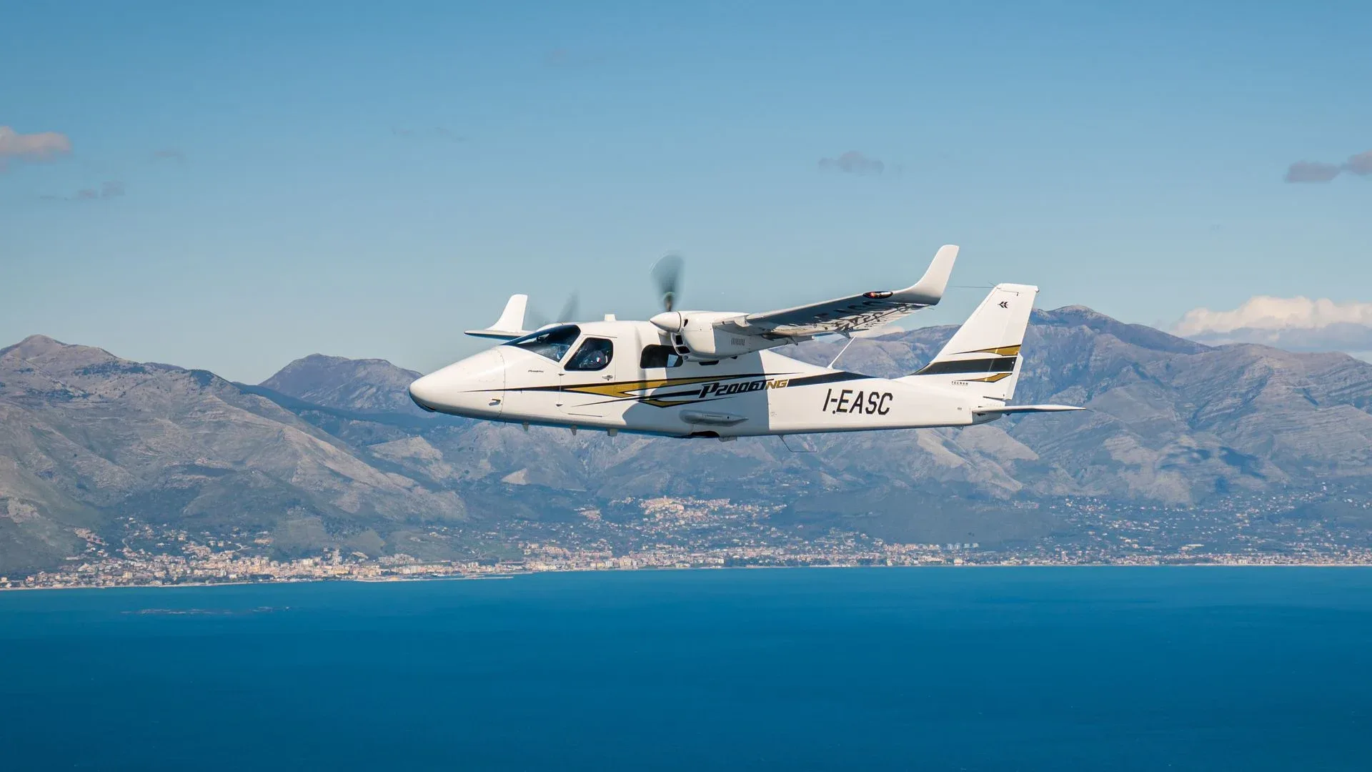 Exterior view of a 2027 Tecnam P2006T NG.