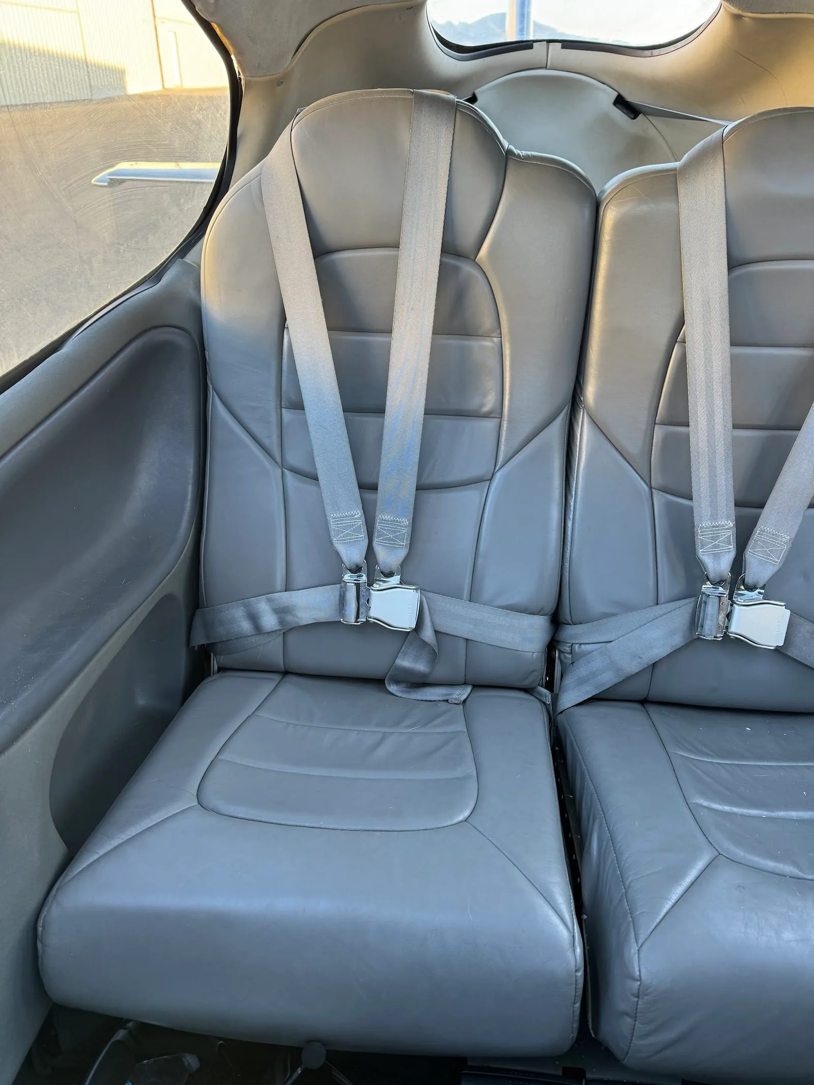 Cabin interior of a 2002 Cirrus SR22.